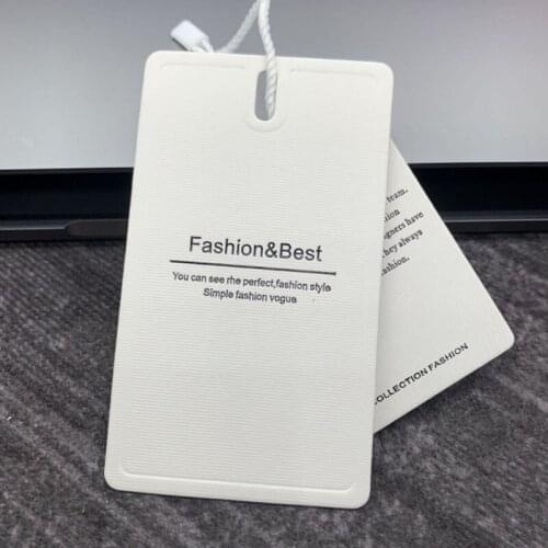 Custom logo hot stamping printing clothing clothes tag, label clothing personalized customization free shipping