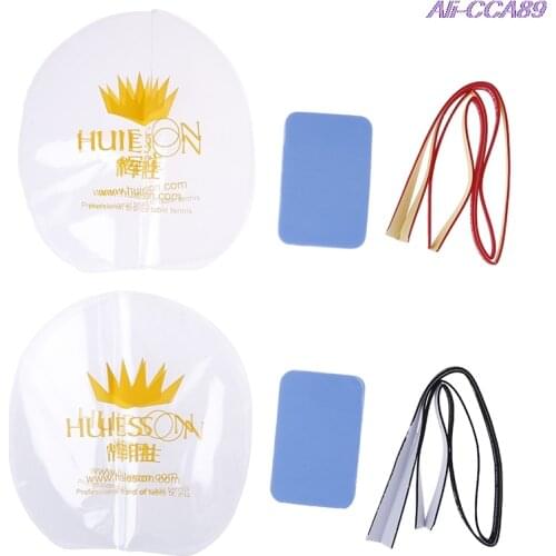 Professional Table Tennis Racket Care Accessories Rubber Protective Film+Cleaner Sponge+Racket Edge Protection Tape