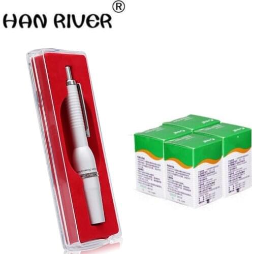 Cupping pen, 50 needle massages, 1 PC pen + 50 computers, blood test tools high quality free shipping