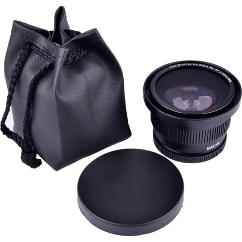 52mm 0.35x Super Fisheye Wide Angle Camera Lens for 52 MM Nikon D7000 D7100 D5200 D5100 D5000 D3100 D90 D60 With 18-55mm Lens