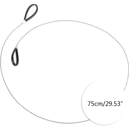 Steel Metal Manual Chain Saw Wire Saw Scroll Outdoor Emergency Travel Outdoor Camping Survival Tools 50LB