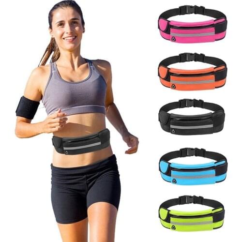 Waterproof Waist Bag For Men Womens Belt Bag Running Man Belt Pouch Sports Bag Women Fanny Pack Cycling Run Belt Portable