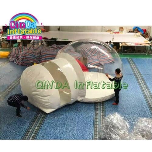 Factory price igloo transparent PVC clear inflatable air dome bubble tent transparent bubble tent