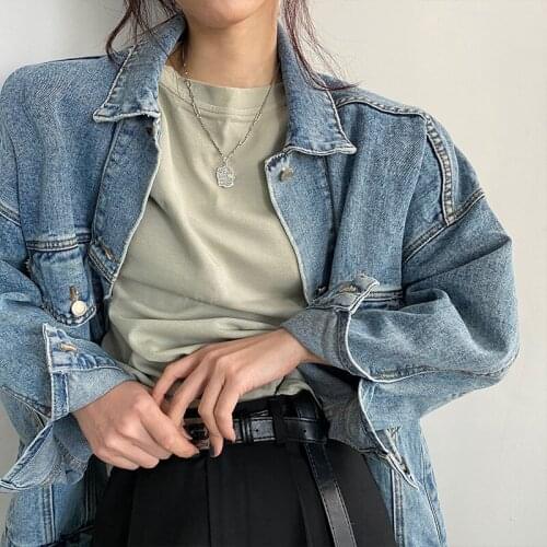 S925 Sterling Silver Necklace for Women Korean Smiling Face Ring Goodluck Necklace Clavicle Chain Jewelry Wholesale