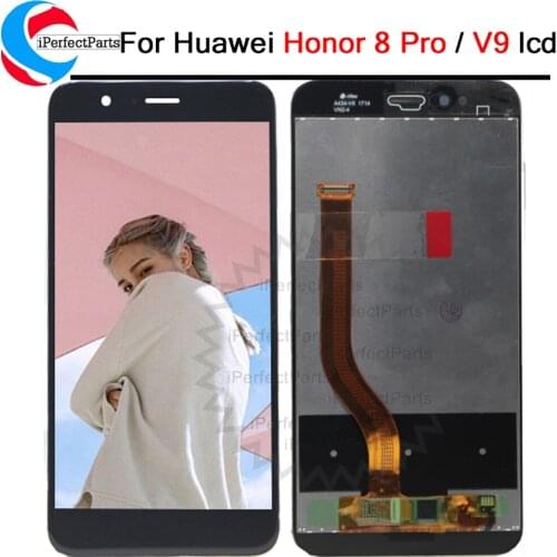 100% Test LCD Display 5.7" for HUAWEI Honor 8 Pro / HUAWEI V9 DUK-L09 DUK-AL20 touch screen Digitizer Sensor Panel Assembly