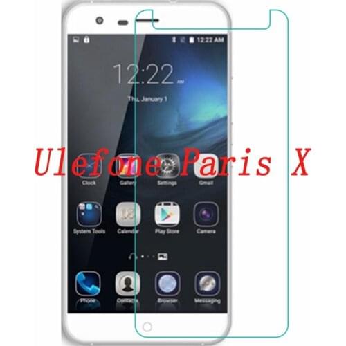 2PCS NEW Screen Protector phone For Ulefone Paris X 5.0" phone Tempered Glass SmartPhone Film Protective Screen Cover