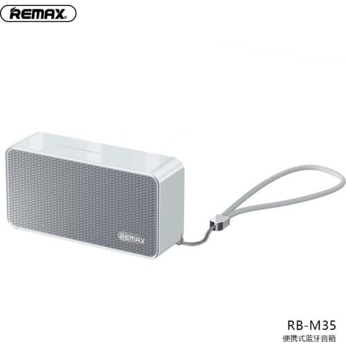 Remax Wireless Bluetooth Spekaer Bluetooth 4.2 Desktop Fabric HIFI Bluetooth Speaker For IOS Android Smartphones RB-M35