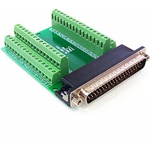 DB62 Male Breakout Board, DSUB Header Breakout Board, Terminal Block DSUB Module