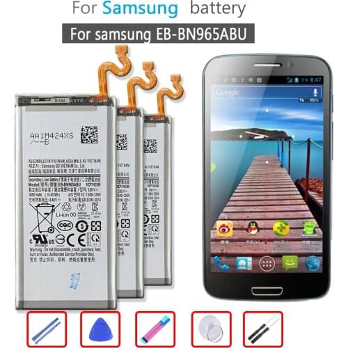 EB-BN965ABU 4000mAh Battery for Samsung Galaxy Note9 Note 9 N9600 SM-N9600 SM-N960F Mobile Phone
