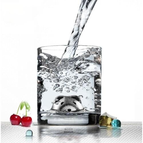 2021 Creative Net Red Crystal Glass Cute Cartoon Three-dimensional Animal Shot Glasses Set Home Couple Bar Cocktail Glass