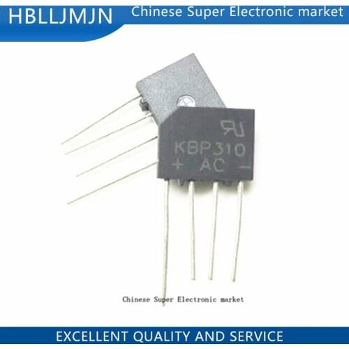 10PCS KBP310 1000V 3A bridge rectifier