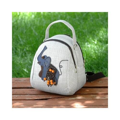 New Coming national mini string appliques women casual handbags!Nice bohemian animal prints small shopping bag Hot multi-use bag
