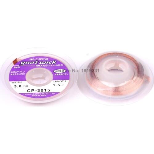 5PCS BGA Desoldering Braid Solder Wick Tin Remover Wire CP-3015 Soldering Accessory Wholesale Desoldering wire