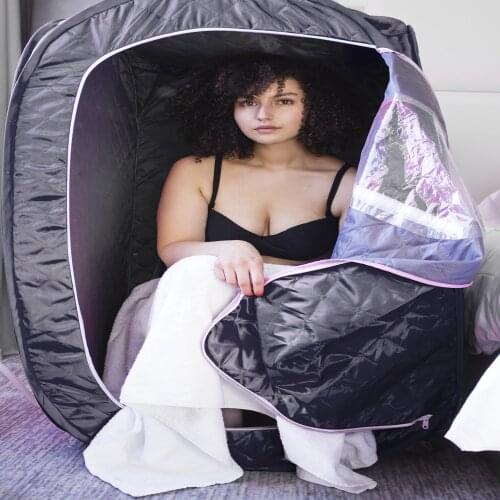 Portable steam Sauna 4.2L 2000W 110V 220V Steam Generator For Home SPA Larger Tent Lose Weight Detox Therapy Sauna Cabin Box