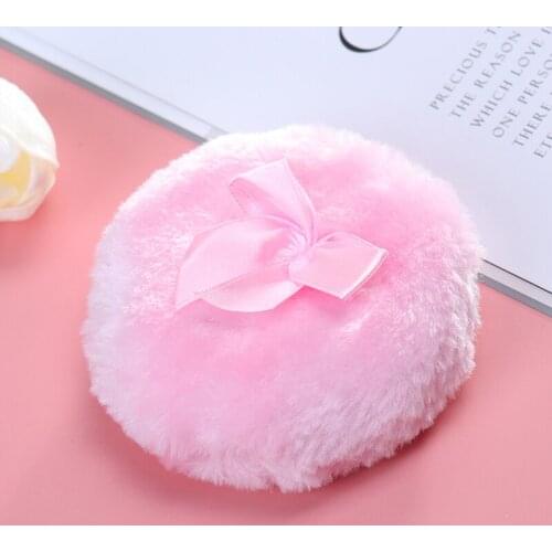 Professional Butterfly Baby Cosmetic Soft Plush Puff Sponge Talcum Makeup Tools