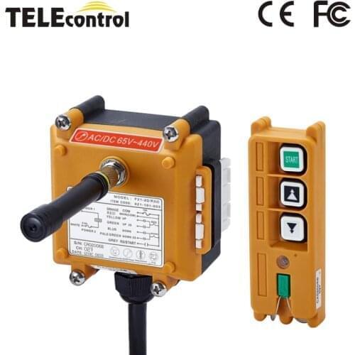 Industrial Remote Controller F21-2D Switches Hoist Crane Control Lift Crane 1 transmitter 1 receiver 220V 380V 110V 12V 24V 36V