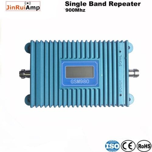 Gsm repeater 900mhz repetidor de sinal celular Gain 70dB 2g mobile signal amplifier 900MHZ GSM signal booster with lcd display