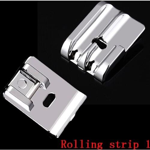 Pulaqi Sewing Machine Presser Foots Roller Rope Bar Presser Foot Home Multi-function Cord Rope Double Welt 3/1 Articles Singers