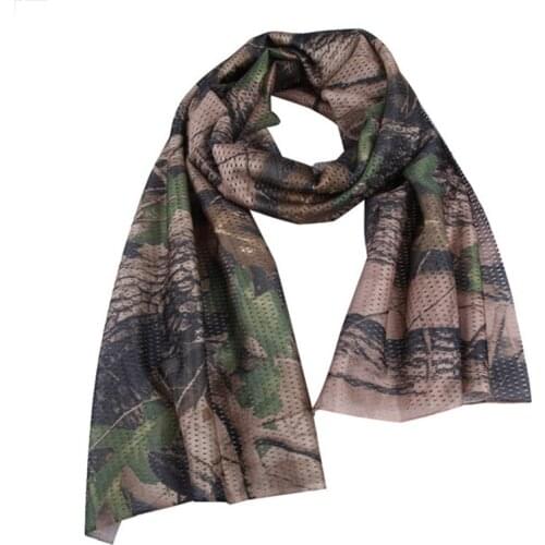 Outdoor tactics Army fan Camouflage Square scarf Jungle camouflage scarf