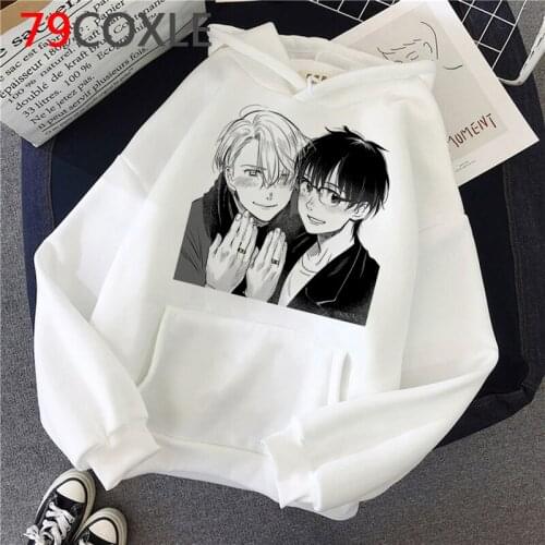Yuri on Ice hoodies female printed printed Korea women clothing sweatshirts Ulzzang