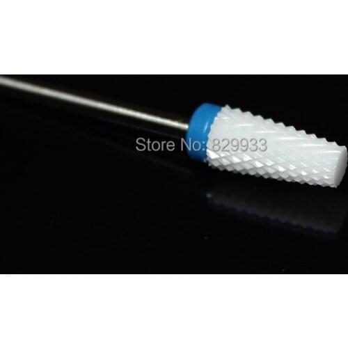 1pc Ceramic Nail Drill Bit Manicure Pedicure Drill Electric Machine Left Handed Nail File Salon Foot Calluses Polishing Tools