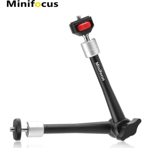 11inch Adjustable Articulating Friction Magic Arm Clamp for DSLR Camera Cage Rig Vlogging Video LED Light Microphone Monitor