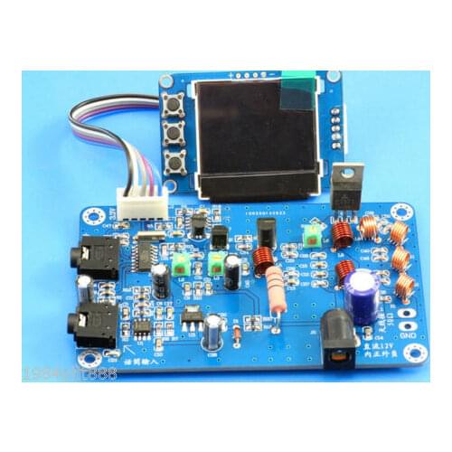 12V DIY kit Digital LED Radio Station 7W PLL Stereo FM Transmitter 76M-108MHz