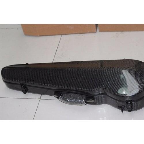 Brand New violin 4/4 full size CAEBON FIBER case with bow holders & straps