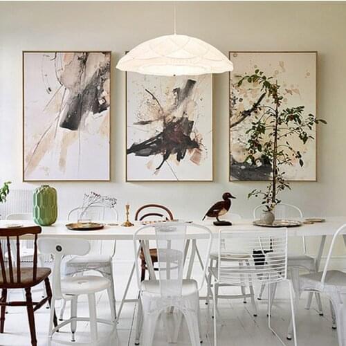 Abstract Multi Colors Canvas Paintings Vintage Posters Prints Nordic Wall Art Picture for Office Living Room Home Decor Unframed