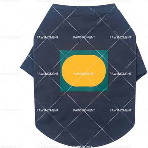 Abstract Print Pet Dog Clothes for Small Dogs Clothing Puppy Apparel Chihuahua Cotton Tshirt for Yorkies Dog Accessories PC1546