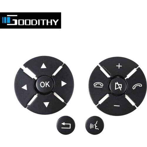 Car Multi-Function Steering Wheel Switch Control Button Trim Cover For Mercedes-Benz S CL Class W221 W216 S300 320 S400 S450 500