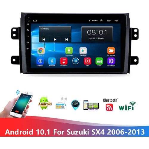 Car Android 10.0 2Din Radio Multimedia MP5 Player for Suzuki SX4 2006 2007 - 2009 2010 2011 2012 2013 Car Android GPS PLAYER