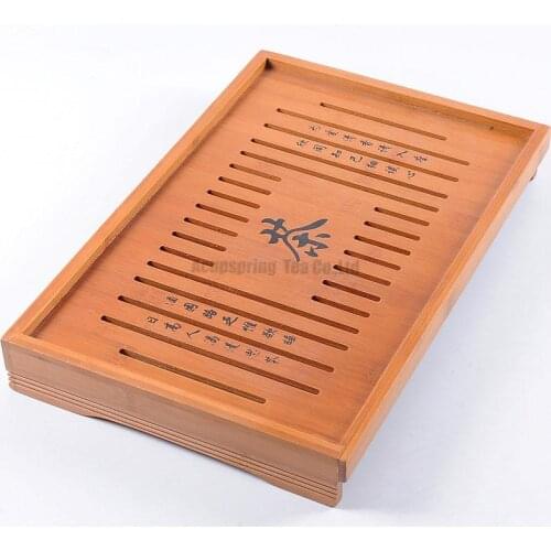 Bamboo Tea Tray/Teable/Plate,Chinese Kungfu Tea Ceremony teaset/tool,for puerh/pu'erh/white/green/Oolong/Black/White tea