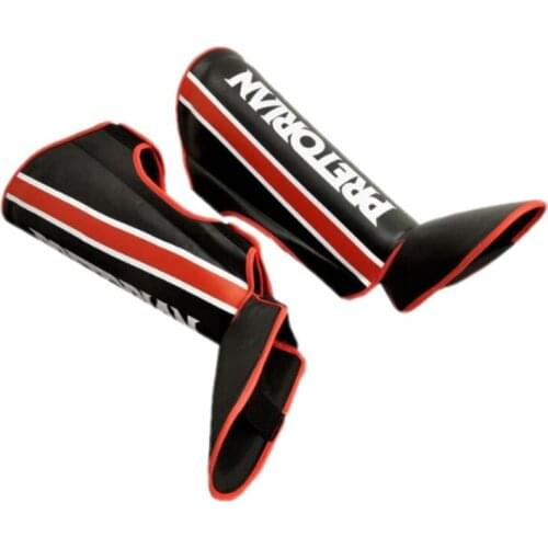 Brand Brazil MMA PRETORIAN Shin Guards Training Muay Thai Sanda Kick Boxing Legging Pretorian Taekwondo Shin Pads Ankle Guard L