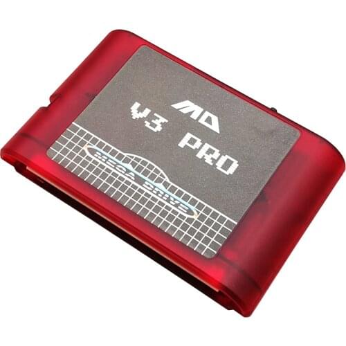 Mega Drive V3 Pro Version 2021 1200 in one China version md game cassette for Sega game consoles ever drive series