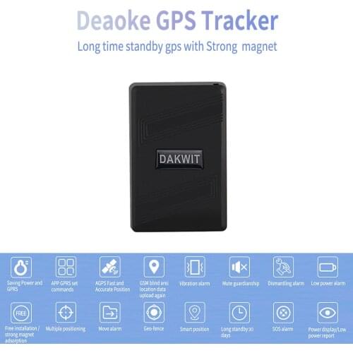 Mini Real time GPS Tracker Portable Real Time Car Locator Tracker GSM/GPRS Tracking Device for Car Vehicle Home Travel