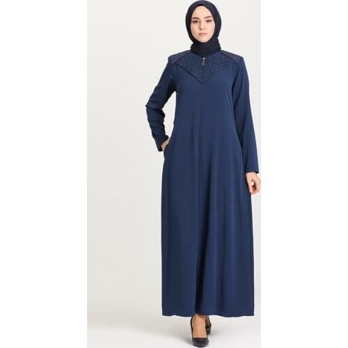 Minahill Zipper Ferace 0075-02 Indigo 0075-02