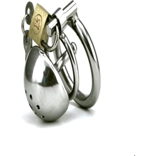 Stainless Steel Male Chastity Device with Catheter,Cock Cage,Chastity Belt,Penis Ring,Adult Game,Cock Ring A127