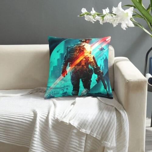 Battlefield 2042 pillowcase printed cushion cover sofa waist pillow pillow cover