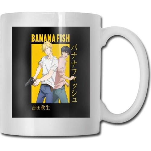 New Classic Banana Fish Anime Size S 3Xl New Print Men Interesting Pictures Designing Famous Lowest Price Swag Mug Cup