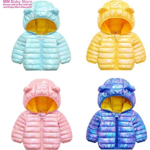 Newborn Baby Girl Clothes Winter Infant Down Cotton Jackets Baby Coat for girls New born Baby Boy Clothes Kids Jackets For Girls