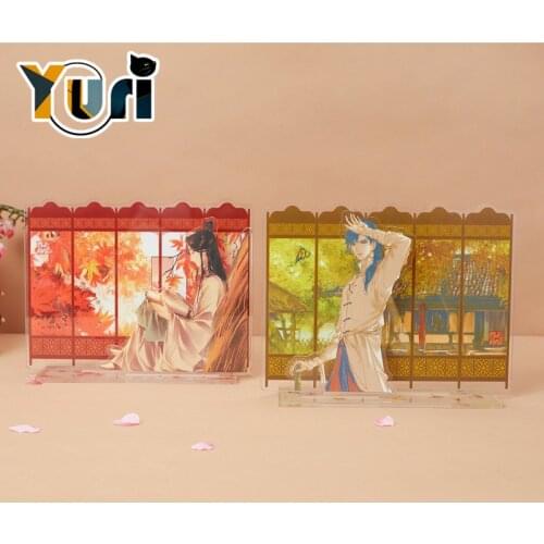 Anime Tian Guan Ci Fu Original Xie Lian Hua Cheng CP BL Double-sided Acrylic Brand Stand Figure Toy Display Official Xmas Gift C