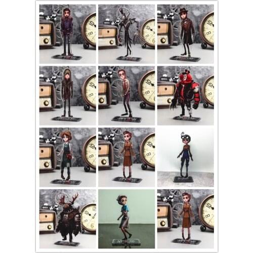 HOT Anime Game Identity V Jack Doctor Acrylic Cute Stand Desk Decor Toys Cosplay Xmas Gifts Figure Model Plate Japanese Cartoon