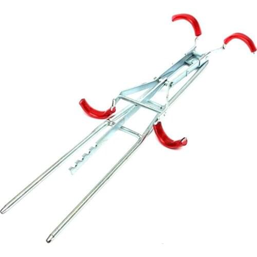 Simple double pole sea pole bracket metal bracket Taiwan emplacement bracket gun bracket fishing B7B4