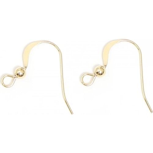 Beadsnice ID39870smt1 Gold Filled Earwires French Earring Hook DIY Earring Findings Jewelry Supply
