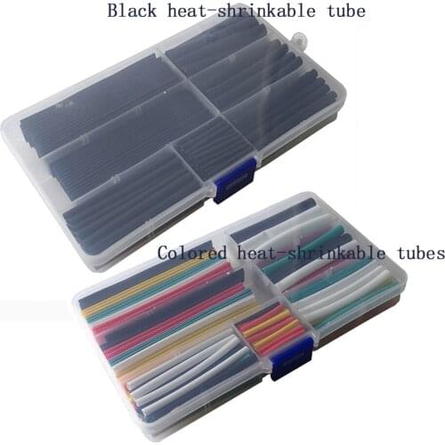 Heat shrinkable tube technicolor 2mm 3mm 4mm 5mm 6mm 8mm 10mm Tubing Sleeving Wrap Wire Cable Kit