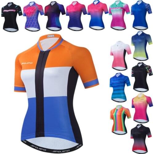 Weimostar Pro Cycling Jersey Women Short Sleeve Bicycle Cycling Clothing Summer MTB Bike Jersey Tops Road Bicycle Shirt Ropa