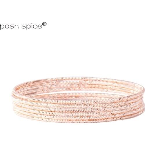 Rose gold bracelet womens clothing accessories Copper Bangles fashion jewelry Valentines Day wholesal