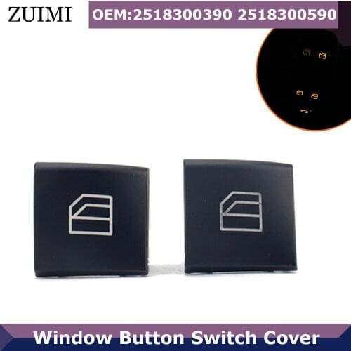1 Pair For Mercedes-Benz ML GL R-class W164 X164 W251 Window Button Switch Cover Cap 2518300390 2518300590 GL320 GL350