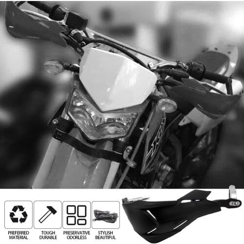 2Pcs 7/8" 22mm Motorcycle Hand Guard Handguards Handlebar Guards for Motocross Dirt Bike Hand Guards